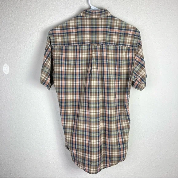 Pendleton Seaside Shirt Plaid Short Sleeve - Picture 3 of 3